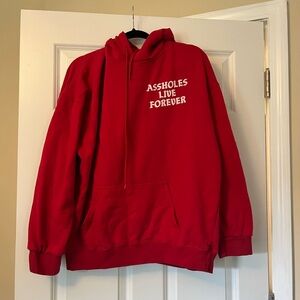 Red ALF hoodie